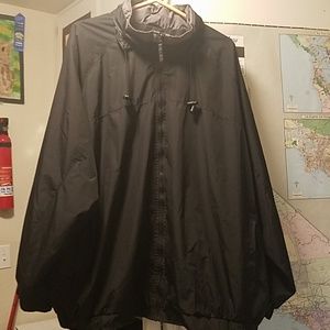 Harbor Bay black jacket w hood
